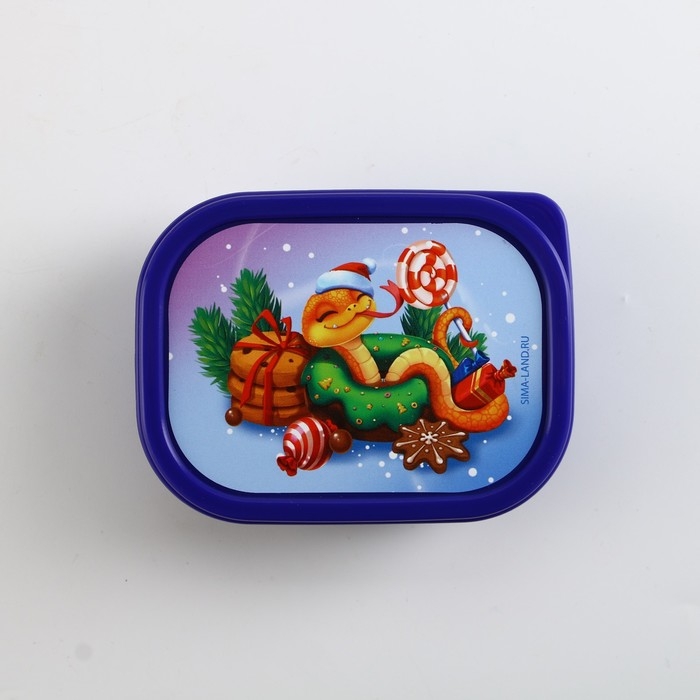 Новый год. Ланч-бокс &laquo;Вкусных мгновений&raquo;, 150 мл