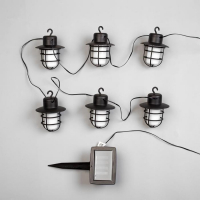 Гирлянда Uniel «Нить» 1.8 м с насадками «Фонарики», IP44, тёмная нить, 72 LED, эффект пламени , 1 режим, солнечная батарея Гирлянда Uniel «Нить» 1.8 м с насадками «Фонарики», IP44, тёмная нить, 72 LED, эффект пламени , 1 режим, солнечная батарея