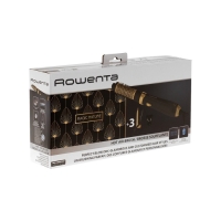 Фен-щетка Rowenta Magic Nature CF7826F0, 1200Вт, 2 скорости, 2 режима, чёрно-золотистый Фен-щетка Rowenta Magic Nature CF7826F0, 1200Вт, 2 скорости, 2 режима, чёрно-золотистый
