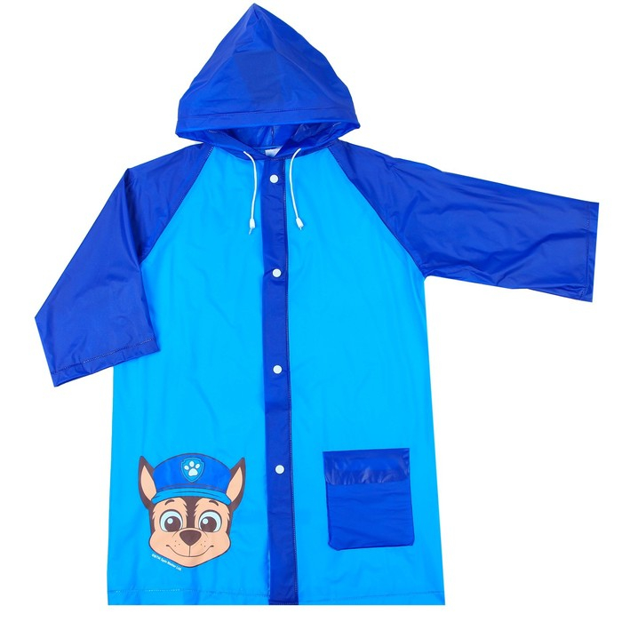 Дождевик детский, размер L, 110-120 см , Щенячий патруль