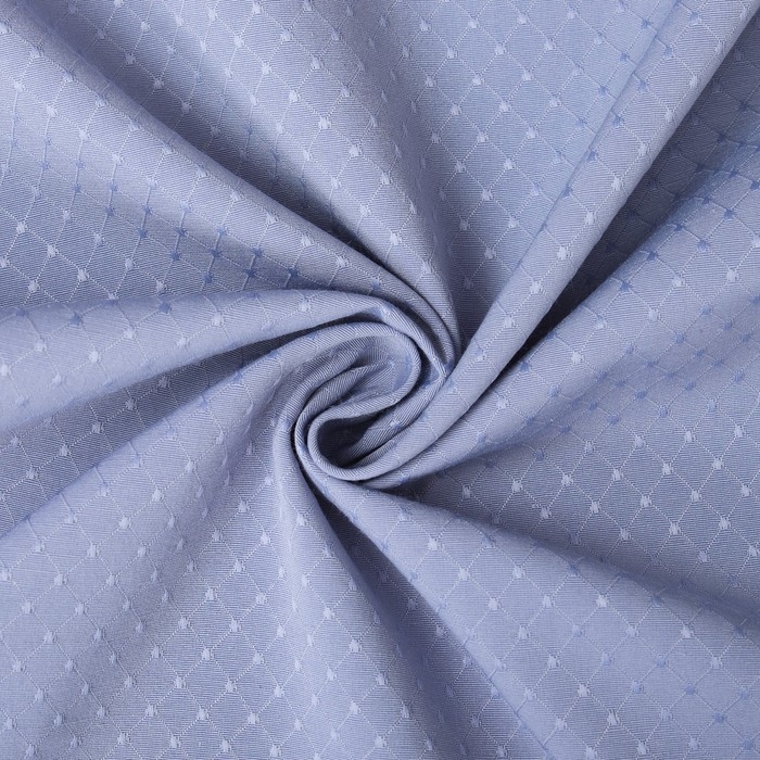 Штора портьерная Этель 220х280 см &laquo;Английский стиль&raquo;, цвет голубой,100% п/э