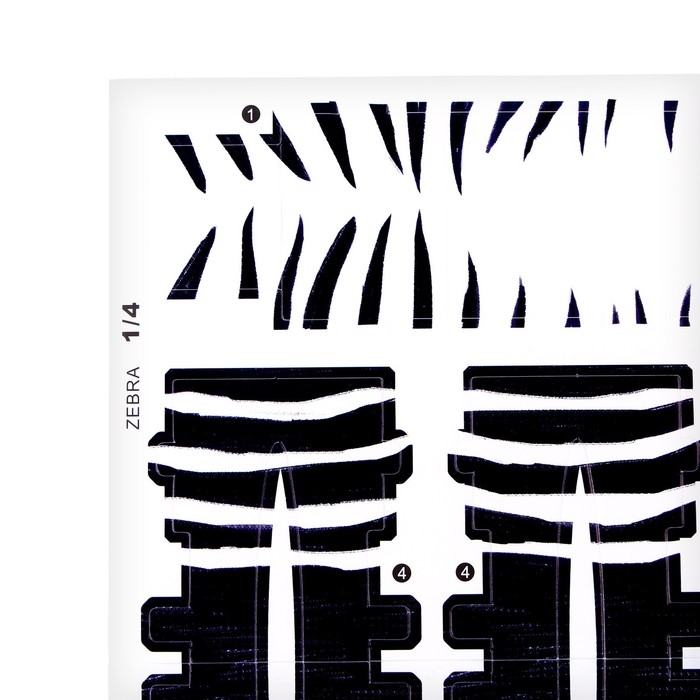 Набор для творчества создние 3D фигурки &laquo;Зебра&raquo;