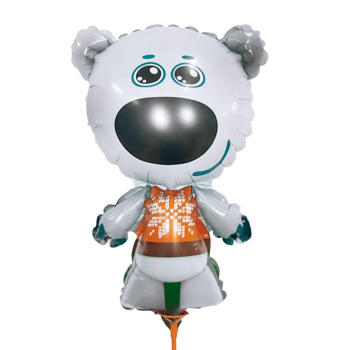 Шар фольгированный 14" &laquo;Ми-Ми-Мишки. Тучка&raquo;, мини-фигура