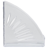 Лоток для бумаг вертикальный СТАММ "Тропик", прозрачный, ширина 110мм Лоток для бумаг вертикальный СТАММ "Тропик", прозрачный, ширина 110мм