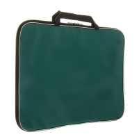 Папка для чертежей и рисунков А3, 470 х 350 х 20 мм, с ручками, текстильная, Calligrata Стандарт, Зеленая, плотность 600D Папка для чертежей и рисунков А3, 470 х 350 х 20 мм, с ручками, текстильная, Calligrata Стандарт, Зеленая, плотность 600D