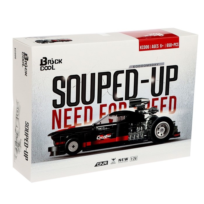 Конструктор Гонка «Судный день», 650 деталей Конструктор Гонка «Судный день», 650 деталей