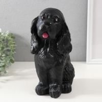 Копилка "Щенок спаниэля" (чёрный), 24,5 см Копилка "Щенок спаниэля" (чёрный), 24,5 см