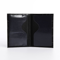 Обложка для паспорта, цвет чёрный Обложка для паспорта, цвет чёрный