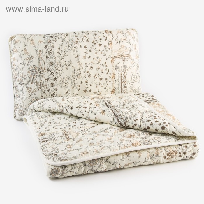 Набор &laquo;Экофайбер&raquo;, одеяло размер 110х140 см + подушка 40х60 см, цвет МИКС