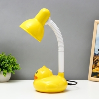 Настольная лампа "Утёнок" Е27 15Вт жёлтый 16х15х37 см RISALUX Настольная лампа "Утёнок" Е27 15Вт жёлтый 16х15х37 см RISALUX