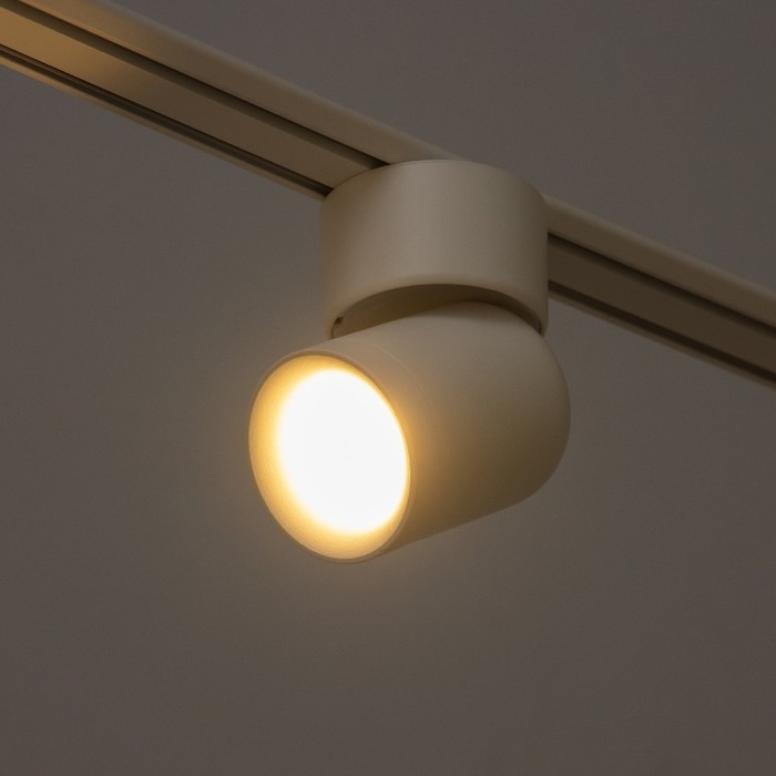 Светильник трековый SLIM Светильник трековый SLIM "Бочонок" LED 10Вт 3000K-6000К 48V CRI90 белый 6,3х6,3х14,5см