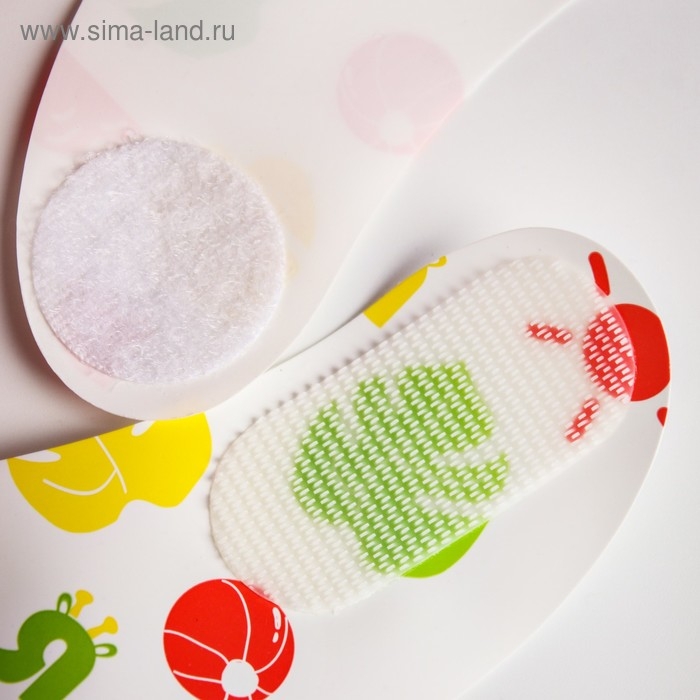 Нагрудник для кормления «Крошка Я» непромокаемый на липучке, цвет желтый Нагрудник для кормления «Крошка Я» непромокаемый на липучке, цвет желтый