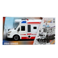 Конструктор винтовой &laquo;Скорая помощь&raquo;, свет, звук, инерция, 50 деталей