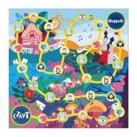 Настольная игра-бродилка &laquo;Безумное приключение&raquo;, 6+