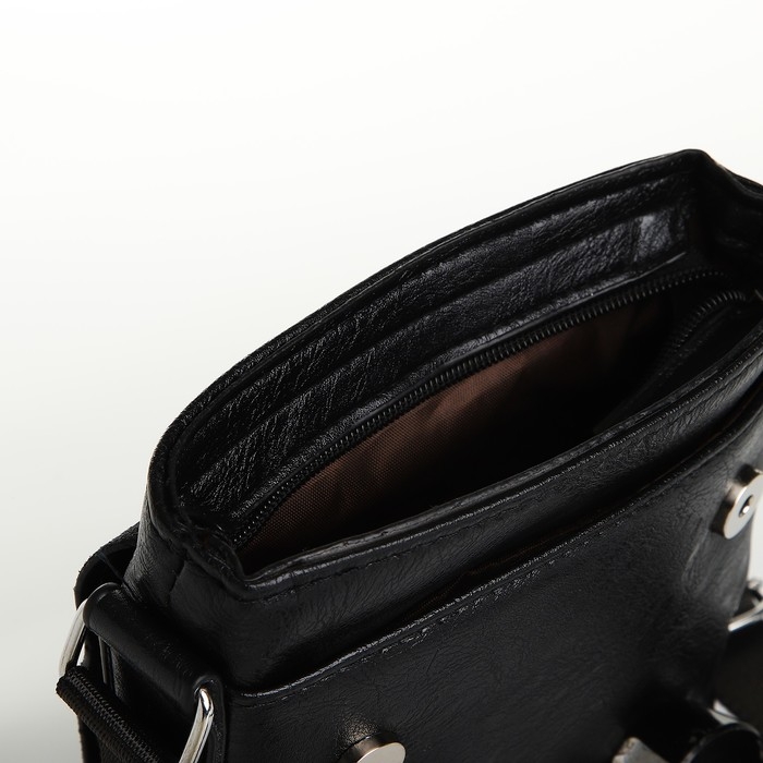 Сумка мужская, цвет чёрный