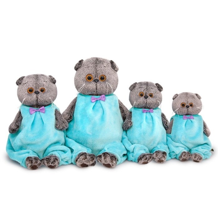 Мягкая игрушка &laquo;Басик в объёмном комбинезоне&raquo;, 19 см