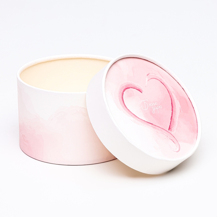 Набор шляпных коробок 3 в 1 Набор шляпных коробок 3 в 1 "Сердце" , завальцованная, 16 х 10, 14 х 9, 13 х 8,5 см