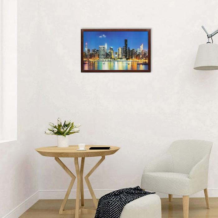 Картина "Город" 67х107 см