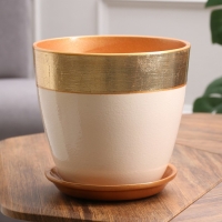 Набор горшков "Паталь бутон валенсия" бежевый, 4 предмета, 1 л, 2 л, 3,8 л, 4 л Набор горшков "Паталь бутон валенсия" бежевый, 4 предмета, 1 л, 2 л, 3,8 л, 4 л