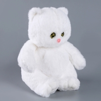 Мягкая игрушка &laquo;Котик&raquo;, 25 см, цвет белый