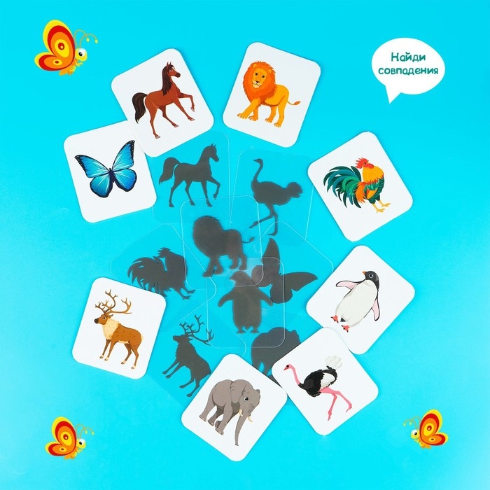 Развивающий набор &laquo;Найди по тени&raquo;