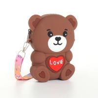 Сумка детская для девочки на молнии «Выбражулька», цвет коричневый Сумка детская для девочки на молнии «Выбражулька», цвет коричневый