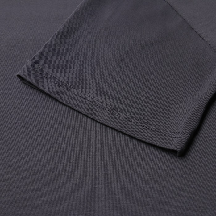 Футболка мужская из органического хлопка MINAKU OVERSIZE FIT: цвет графит, р-р 46