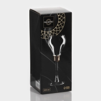 Бокал для вина стеклянный Magistro &laquo;Лампочка&raquo;, 300 мл, 9&times;22,5 см