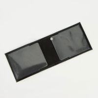 Обложка для удостоверения «Пропуск», цвет чёрный Обложка для удостоверения «Пропуск», цвет чёрный