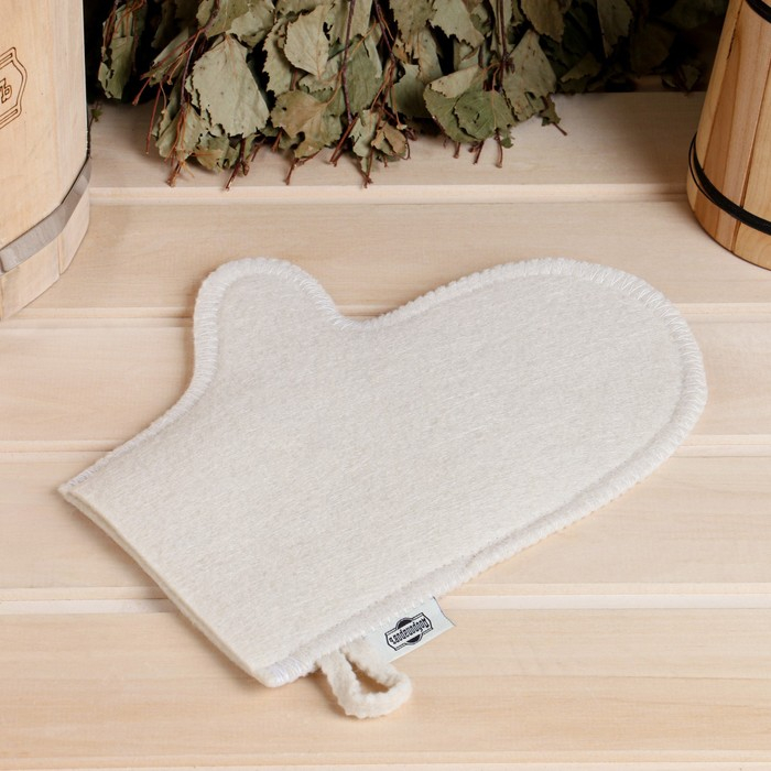 Набор для бани Набор для бани "Царица" шапка, коврик, рукавица