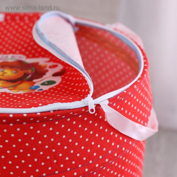 Корзина для игрушек &laquo;Время для игр!&raquo;, 43х42 см