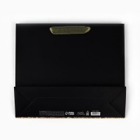 Пакет ламинированный горизонтальный &laquo;С Днём рождения&raquo;, глиттер, M, 30 х 26 х 9 см