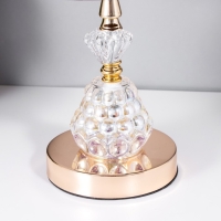 Настольная лампа Джустина 1x60Вт E27 золотой 21х21х35 см RISALUX Настольная лампа Джустина 1x60Вт E27 золотой 21х21х35 см RISALUX