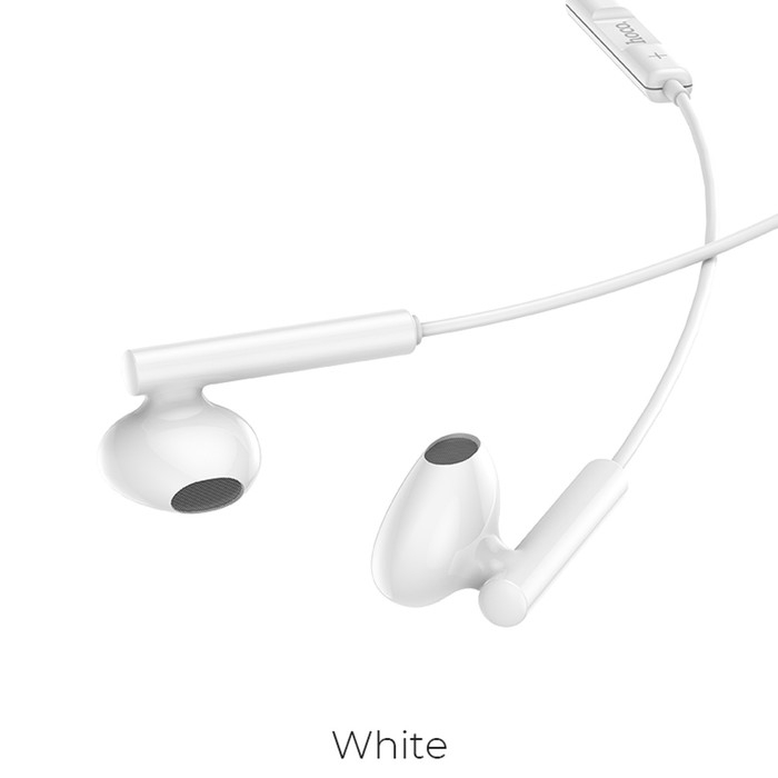 Наушники Hoco M65, проводные, вкладыши, микрофон, Type-C, 1.2 м, белые Наушники Hoco M65, проводные, вкладыши, микрофон, Type-C, 1.2 м, белые
