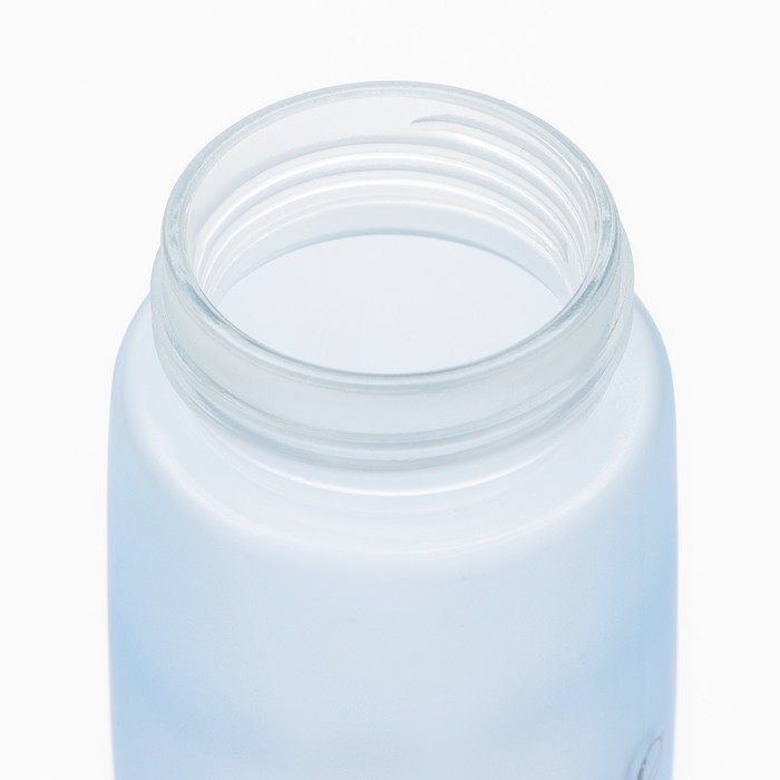 Бутылка стеклянная для воды &laquo;Ты космос&raquo;, 450 мл