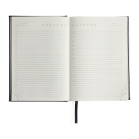 Ежедневник недатированный A5, 176 листов, deVENTE.Symbol, твёрдая обложка из искусственной кожи с поролоном, золотой срез, блок 70 г/м2, синий