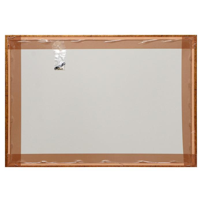 Гобеленовая картина "Корзина с пионами" 53*73 см рамка МИКС