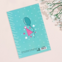 Папка под свидетельство о рождении "Мальчик" шарик, звездочки, А5 Папка под свидетельство о рождении "Мальчик" шарик, звездочки, А5