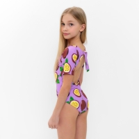 Купальник детский слитный MINAKU &laquo;Фрукты&raquo;, рост 140-146