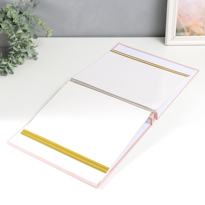 Фотоальбом магнитный 20 листов Фотоальбом магнитный 20 листов "Малышка" текстиль МИКС в коробке 30х27х3,8 см