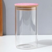 Банка для хранения сыпучих продуктов и круп &laquo;Делай что любишь&raquo;, 700 мл