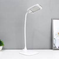 Настольная лампа сенсорная "Кенди" LED 5Вт USB АКБ белый 16,5х30х33 см RISALUX Настольная лампа сенсорная "Кенди" LED 5Вт USB АКБ белый 16,5х30х33 см RISALUX