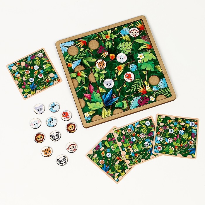 Головоломка &laquo;Джунгли&raquo; и мемори