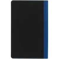 Ежедневник Nice Twice, недатированный, черный с синим Ежедневник Nice Twice, недатированный, черный с синим