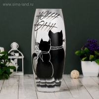 Ваза стекло "Кошка" 4, d-7.5см 10х26 см, v=1.7л Ваза стекло "Кошка" 4, d-7.5см 10х26 см, v=1.7л