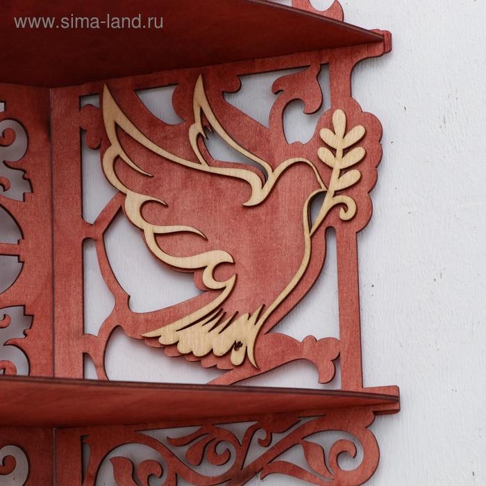 Иконостас № 11, цвет красное дерево, 61х18х39 см Иконостас № 11, цвет красное дерево, 61х18х39 см