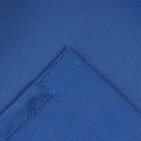 Штора портьерная Этель 250*265 см, цв.синий, блэкаут, пл. 240 г/м2