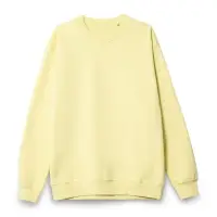 Свитшот унисекс Columbia, светло-желтый, размер 3XL