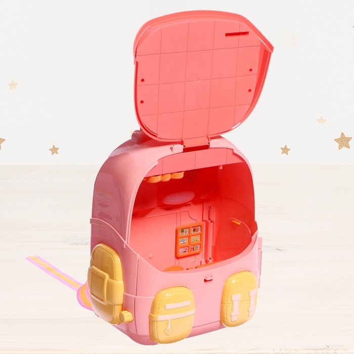 Дом для кукол &laquo;Рюкзачок&raquo; с куклами, мебелью и аксессуарами