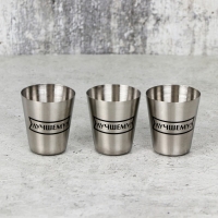 Стопки, набор &laquo;Побеждать&raquo;, 3 шт